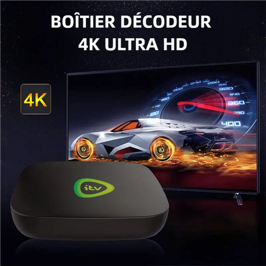 📻50% de réduction🔥Décodeur ultra haute définition 4K