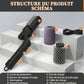 💎 60% DE RÉDUCTION ! 💎 Brosse Électrique Sans Fil pour BBQ – Nettoyage Puissant, Long Manche & Têtes Interchangeables 🔋🍖