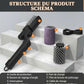 💎 60% DE RÉDUCTION ! 💎 Brosse Électrique Sans Fil pour BBQ – Nettoyage Puissant, Long Manche & Têtes Interchangeables 🔋🍖