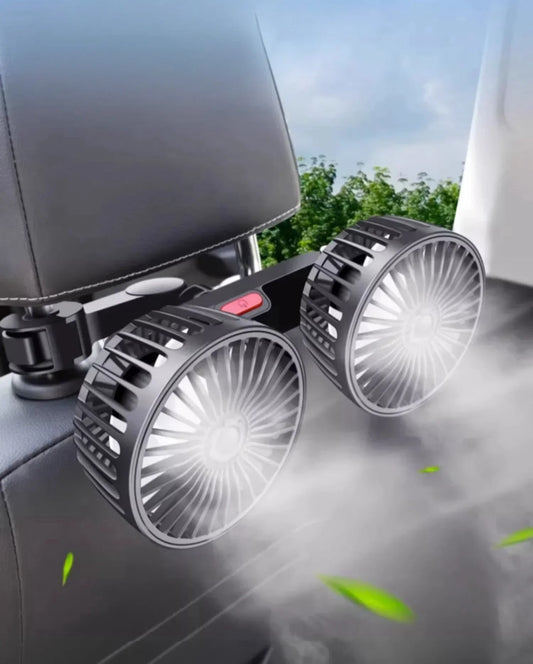 🔥Hot Sale 50% Off🔥Ventilateur de refroidissement pour dossier de siège de voiture, rotation à 360 degrés