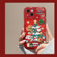 🔥VENTE CHAUDE🎄Étui à rabat miroir avec pendentif arbre de Noël pour iPhone🎅49% de réduction✨