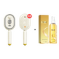 🎉 Brosse Électrique Cheveux – Spray Hydratant, Massage & Lissant Instantané ✨📦