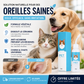 🐶🐱 Nettoyant pour oreilles | Soulage les démangeaisons chez les chiens et les chats 👂
