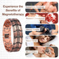 Bracelet magnétique en cuivre - Soulage la fatigue et favorise la circulation sanguine