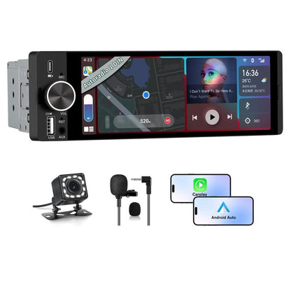 ⏰ -50% aujourd’hui ! Écran tactile intelligent sans fil 6,36 pouces | Bluetooth | Commande vocale | Écran multimédia HD