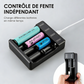 Le dernier jour📢📢68% de réduction ! ✨ Testeur de Batteries Universel – Vérifie Piles AA, AAA, 9V, Bouton & Plus en 3 Secondes ! Compact, Précis, Sans Pile ! 🔋⏱️