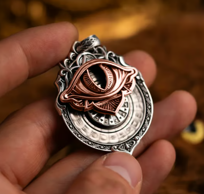 🔥DERNIER JOUR 49% DE RÉDUCTION👁️‍🗨️Pendentif Vision de Tarot fait main : Connectez-vous à la Sagesse Cosmique à tout moment (Fiche d’aide incluse)