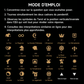 🔥DERNIER JOUR 49% DE RÉDUCTION👁️‍🗨️Pendentif Vision de Tarot fait main : Connectez-vous à la Sagesse Cosmique à tout moment (Fiche d’aide incluse)