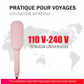 💯 Outil de coiffure avec technologie ionique négative 💖