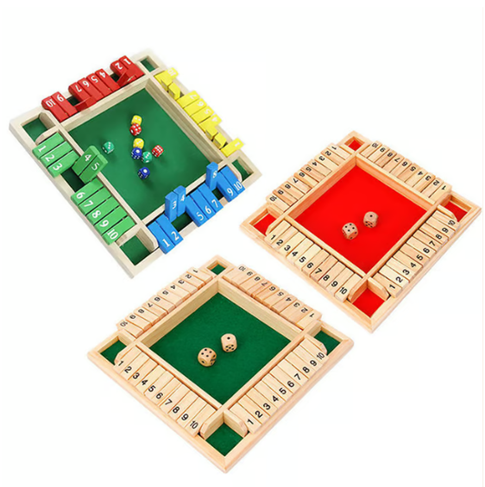 Dernier jour de promotion - 49 % de réduction 🔥 JEUX DE FAMILLE AMUSANTS - Jeu de société Shut The Box 🎲