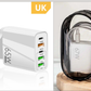 🎉Promotion exceptionnelle - 50 % de réduction👍[Cadeau pratique] Chargeur rapide multiport 65 W 5 en 1