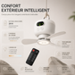 Ventilateur de Plafond Rechargeable avec Éclairage LED