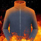 📢51% de réduction！！！📍🎁Veste chaude rembourrée double couche unisexe