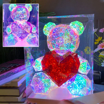 💕Offre spéciale Saint-Valentin - 58 % de réduction🎁 Ours lumineux coloré