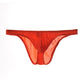 Sous-vêtements sexy ultra-fins transparents taille basse pour hommes