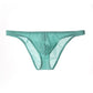 Sous-vêtements sexy ultra-fins transparents taille basse pour hommes
