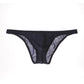 Sous-vêtements sexy ultra-fins transparents taille basse pour hommes