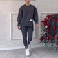📢📢50 % de réduction !!!  ✨Ensemble Sweat-Shirt Et Leggings Décontractés Pour Femmes