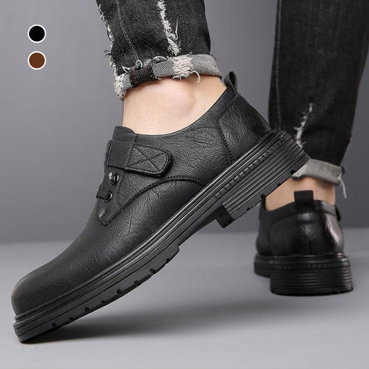 📢📢73 % de réduction！！！📍Chaussures Rétro Respirantes en PU Cuir à Semelle Souple pour Hommes