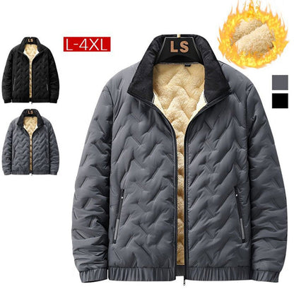 🎁Vente du dernier jour 49%OFF🔥 🧥 Veste Matelassée Unisexe avec Doublure Effet Polaire – Chaleur & Confort