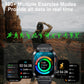 ⌚Montre connectée Bluetooth étanche pour le fitness et les activités physiques – Suivi d'activité avec appels, modes sportifs et longue autonomie ✨