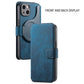 【Pour iPhone】Étui portefeuille en cuir pour téléphone - Étui magnétique détachable 3 en 1✨Offre une protection à 360°✨