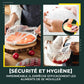 ✨🥗 -50% ! 💥Sacs de Conservation Fraîcheur – 100 PCS Réutilisables, PEHD/PEBD & Élastiques.