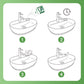 🚿 ACHETEZ 2 - RECEVEZ 1 GRATUIT ! ✨ Nettoyant Salle de Bain Multi-Surfaces - Élimine Calcaire, Moisissures et Saletés en un Seul Gest 💦🧴