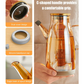 🔥Bouteille Distributeur d'Huile avec Bec Verseur Anti-Gouttes