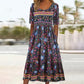 🔥49% OFF🌸✨ Robe élégante à motif bohème pour femme