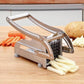 📢📢50% DE RÉDUCTION !! ⏰Trancheuse à Pommes de Terre & Concombres – Inox – 4 Ventouses & Lame Pro for Cuisine