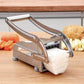 📢📢50% DE RÉDUCTION !! ⏰Trancheuse à Pommes de Terre & Concombres – Inox – 4 Ventouses & Lame Pro for Cuisine