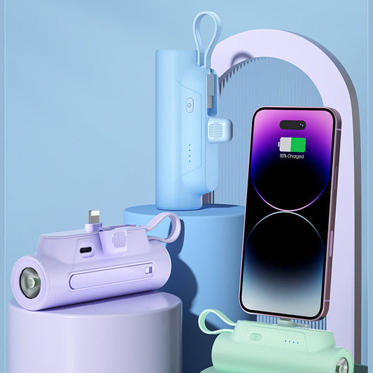 Chargeur portable multifonction avec câble