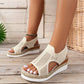 🌹 HOT SALE 49% OFF 🌹Sandales à Bride Arrière à Talon Compensé Tendance pour Femmes