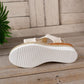 🌹 HOT SALE 49% OFF 🌹Sandales à Bride Arrière à Talon Compensé Tendance pour Femmes