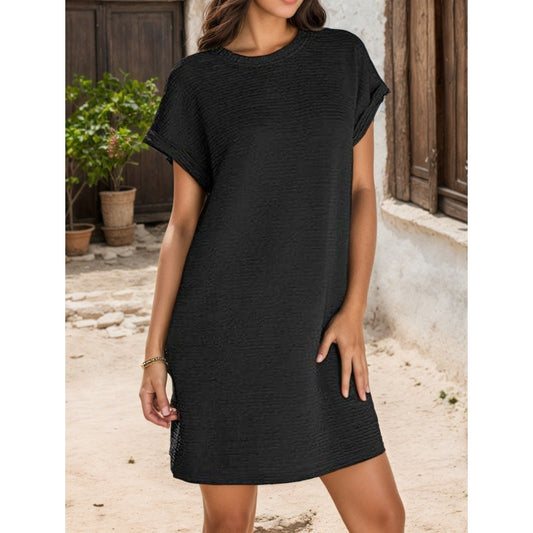 ✨Hot Sale 49% Off💃Robes amples à manches roulées et à poches pour femmes