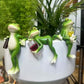 🐸2PCS Figurines de Grenouilles en Bouleau Faites à la Main – Collection Elfes de la Forêt, Texture Naturelle, Charme Rustique – Parfaites pour Décorer Jardin, Étagère ou Bureau 🌲