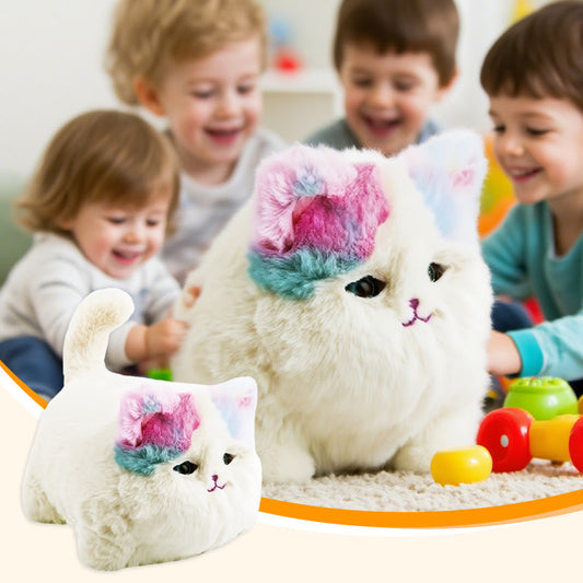 💓50 % DE RÉDUCTION💥Jouet interactif en peluche pour chat et chien parlant