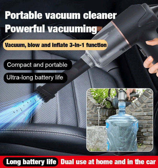 🏆Aspirateur soufflant, aspirant et gonflant tout-en-un sans fil pour la maison et la voiture