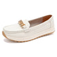 🎁  Vente chaude 50% de réduction 🔥Mocassins Unis à Talon Plat – Élégance Minimaliste pour Femmes Modernes