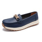 🎁  Vente chaude 50% de réduction 🔥Mocassins Unis à Talon Plat – Élégance Minimaliste pour Femmes Modernes