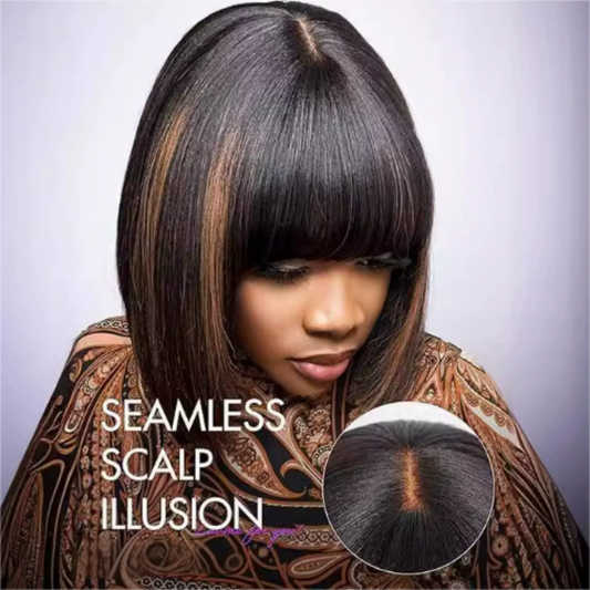 🎁💇♀️ Jusqu’à -60 % ! Perruque carrée mi-longue pour femme — Style tendance & cheveux ultra-naturels ✨💕