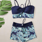 👙 50% DE RÉDUCTION 🏖️ Ensemble maillot de bain deux pièces imprimé – Nouveau design 2026 – Tissu extensible, séchage rapide – parfait pour la plage ou la piscine – look tendance et confortable ☀️🌊