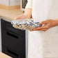 🥘🔥 PROMO -50% ! Couvercle Isolant en Feuille d’Aluminium – Garde les Plats Chauds, Compatible Micro-ondes & Réutilisable
