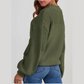 🌸 OFFRE LIMITÉE –50% ! ✨ Pull Femme Manches Longues en Maille Coupe Loose
