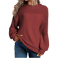 🌸 OFFRE LIMITÉE –50% ! ✨ Pull Femme Manches Longues en Maille Coupe Loose