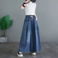 Pantalon en jean vintage à jambes larges