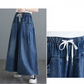 Pantalon en jean vintage à jambes larges