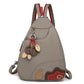 🎒 Sac à Dos Convertible – Nylon – 2-en-1 Sac à Dos & Sac Bandoulière for Femme