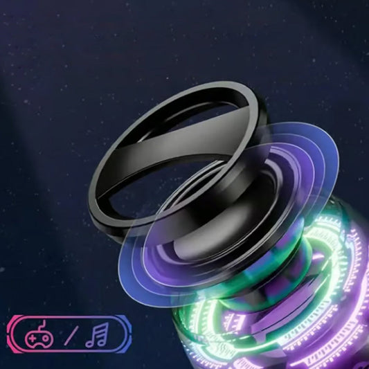 Ensemble d'enceintes Bluetooth compactes et magnétiques avec lumières LED -🔥2e article à 50 % de réduction